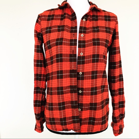 The North Face Tops - The North Face• Flannel Button Down Plaid